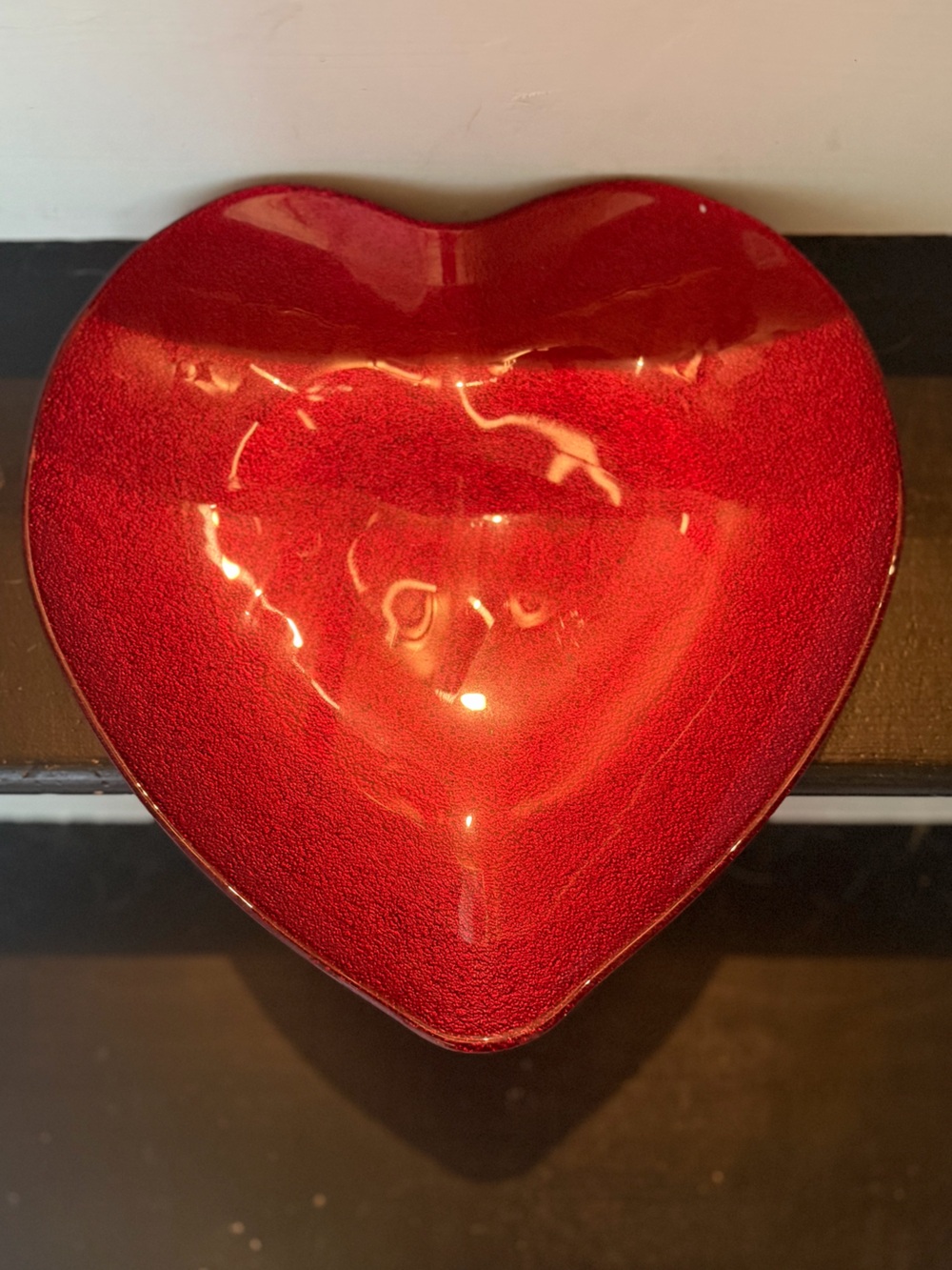 Red  heart platter - Brand Unspecified